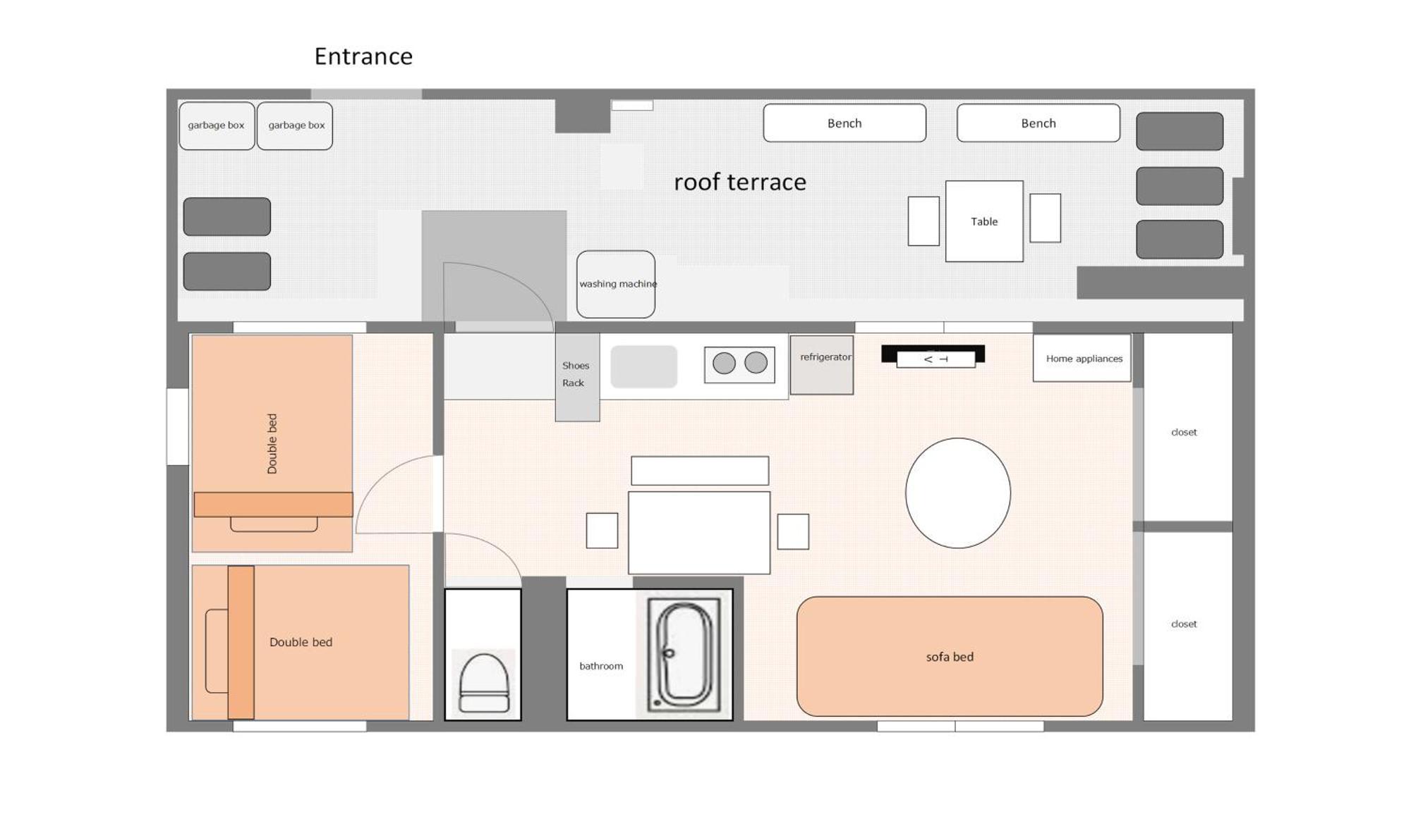 V.Close To Nishi-Shinjuku/Frwif/ Roof Top Terrace Tokio Exterior foto